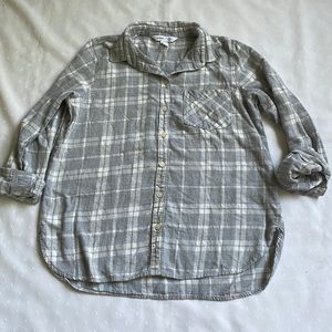 Old Navy Gray Flannel Shirt- The Classic Shirt
